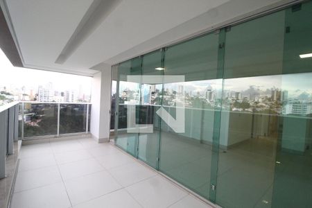 Varanda da Sala de apartamento para alugar com 3 quartos, 146m² em Tubalina, Uberlândia