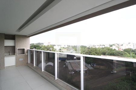 Varanda da Sala de apartamento para alugar com 3 quartos, 146m² em Tubalina, Uberlândia