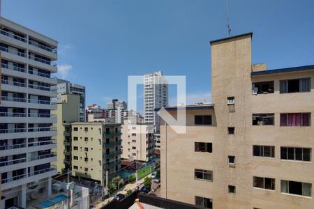 vista da Sala de apartamento para alugar com 2 quartos, 85m² em Boqueirão, Praia Grande