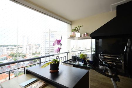 Varanda Gourmet de apartamento à venda com 2 quartos, 72m² em Jardim da Gloria, São Paulo