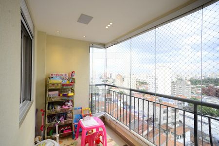 Varanda Gourmet de apartamento à venda com 2 quartos, 72m² em Jardim da Gloria, São Paulo