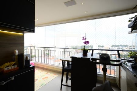 Varanda Gourmet de apartamento à venda com 2 quartos, 72m² em Jardim da Gloria, São Paulo