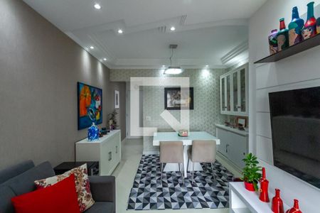 Sala de apartamento à venda com 3 quartos, 69m² em Vila Euclides, São Bernardo do Campo