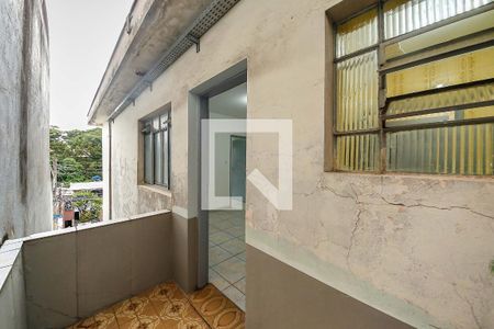 Varanda Sala de casa para alugar com 1 quarto, 60m² em Vila Industrial, São Paulo