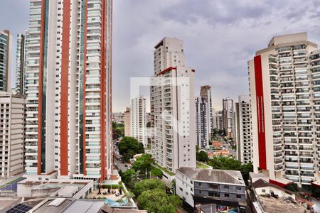 Sala Vista  de apartamento para alugar com 2 quartos, 87m² em Vila Regente Feijó, São Paulo