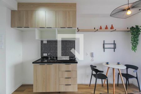 Sala/Cozinha de apartamento para alugar com 1 quarto, 30m² em Vila Prudente, São Paulo