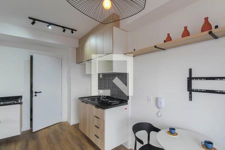 Sala/Cozinha de apartamento para alugar com 1 quarto, 30m² em Vila Prudente, São Paulo