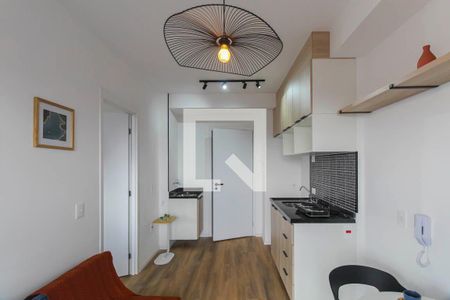 Sala/Cozinha de apartamento para alugar com 1 quarto, 30m² em Vila Prudente, São Paulo