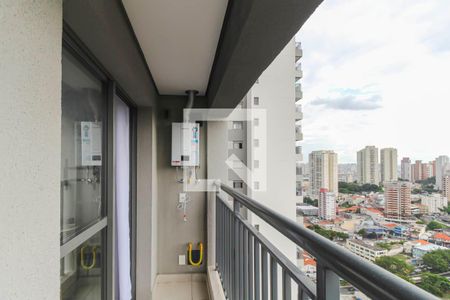 Varanda da Sala de apartamento para alugar com 1 quarto, 30m² em Vila Prudente, São Paulo