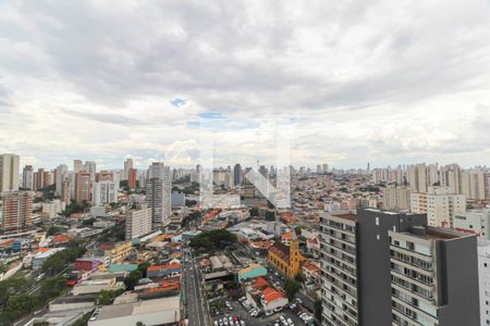 Varanda da Sala de apartamento para alugar com 1 quarto, 30m² em Vila Prudente, São Paulo