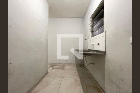 Cozinha de casa para alugar com 1 quarto, 25m² em Jardim São Jorge, São Paulo