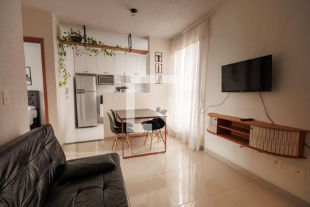 Sala de apartamento para alugar com 2 quartos, 50m² em Parque Senhor do Bonfim, Taubaté