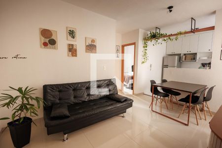 Sala de apartamento para alugar com 2 quartos, 50m² em Parque Senhor do Bonfim, Taubaté