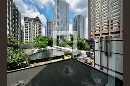 Vista de apartamento à venda com 1 quarto, 34m² em Brooklin Novo, São Paulo