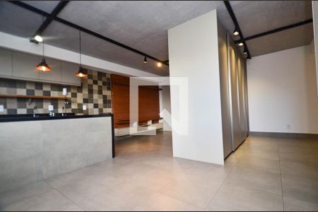 Sala de apartamento para alugar com 1 quarto, 52m² em Funcionários, Belo Horizonte