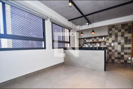 Sala de apartamento para alugar com 1 quarto, 52m² em Funcionários, Belo Horizonte