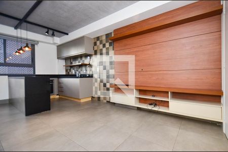 Sala de apartamento para alugar com 1 quarto, 52m² em Funcionários, Belo Horizonte