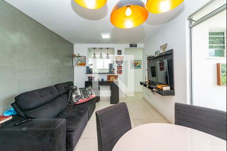 Sala de apartamento à venda com 3 quartos, 74m² em Buritis, Belo Horizonte