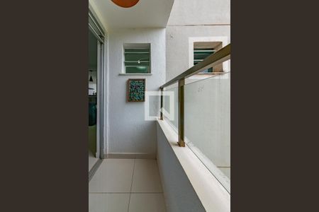 Varanda da Sala de apartamento à venda com 3 quartos, 74m² em Buritis, Belo Horizonte