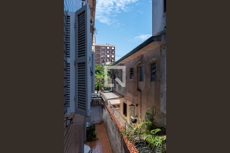 Vista de apartamento para alugar com 2 quartos, 80m² em Embaré, Santos