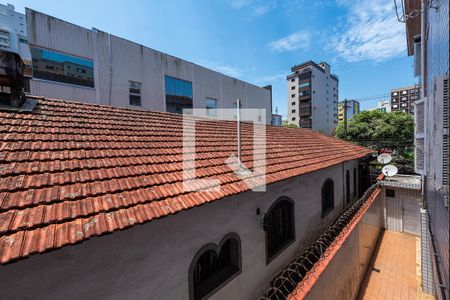 Vista de apartamento para alugar com 2 quartos, 80m² em Embaré, Santos