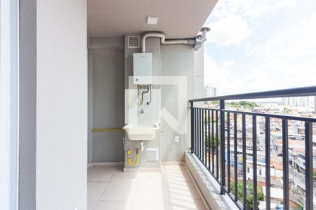 Varanda da Sala de apartamento para alugar com 2 quartos, 55m² em São Pedro, Osasco