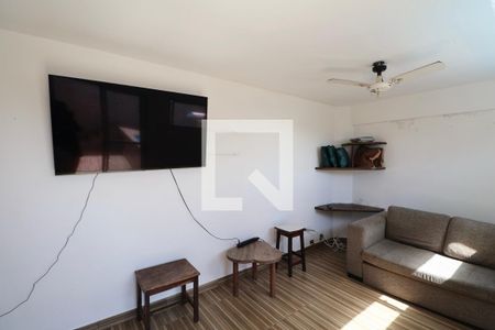 Sala 2 de apartamento para alugar com 1 quarto, 96m² em Balneario Cidade Atlantica, Guarujá