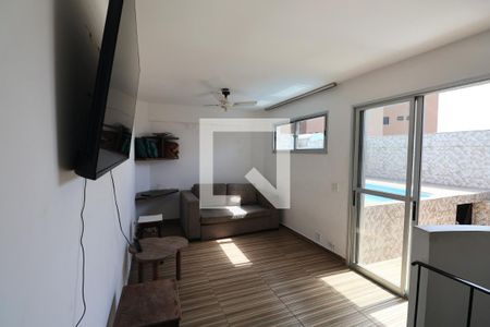 Sala 2 de apartamento para alugar com 1 quarto, 96m² em Balneario Cidade Atlantica, Guarujá