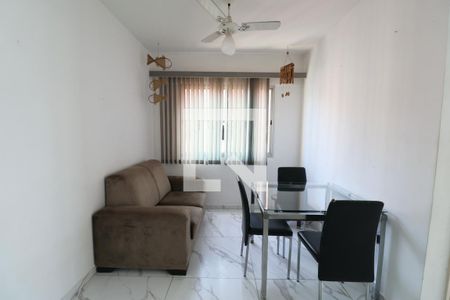 Sala de apartamento para alugar com 1 quarto, 96m² em Balneario Cidade Atlantica, Guarujá