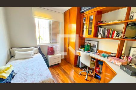 Quarto 2 de apartamento à venda com 3 quartos, 90m² em União, Belo Horizonte