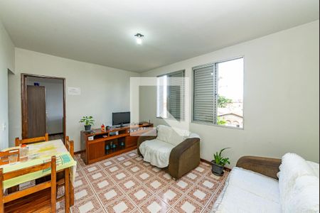 Sala de apartamento à venda com 2 quartos, 59m² em Conjunto California, Belo Horizonte