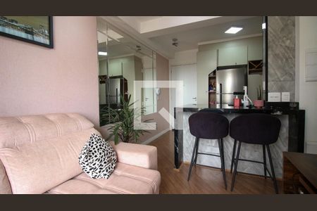 Sala de apartamento para alugar com 2 quartos, 48m² em Jardim Adutora, São Paulo