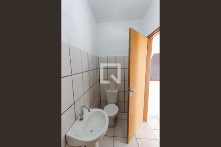 Banheiro  de casa para alugar com 1 quarto, 80m² em Vila Camilópolis, Santo André