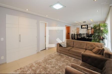 Sala de apartamento à venda com 3 quartos, 123m² em Baeta Neves, São Bernardo do Campo