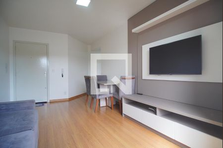 Sala de apartamento para alugar com 1 quarto, 53m² em Vila Rosa, Novo Hamburgo