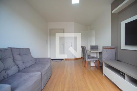 Sala de apartamento para alugar com 1 quarto, 53m² em Vila Rosa, Novo Hamburgo