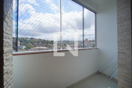 Varanda da Sala de apartamento para alugar com 1 quarto, 53m² em Vila Rosa, Novo Hamburgo