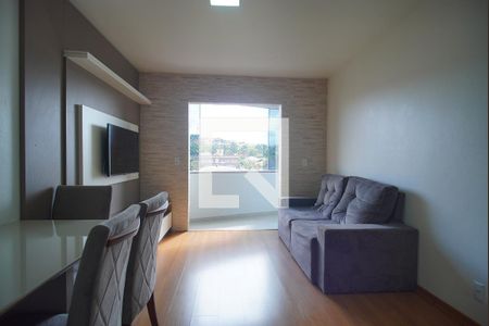 Sala de apartamento para alugar com 1 quarto, 53m² em Vila Rosa, Novo Hamburgo