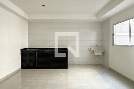 Sala/Cozinha de apartamento para alugar com 1 quarto, 32m² em Vila Mangalot, São Paulo