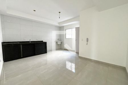 Sala/Cozinha de apartamento para alugar com 1 quarto, 32m² em Vila Mangalot, São Paulo