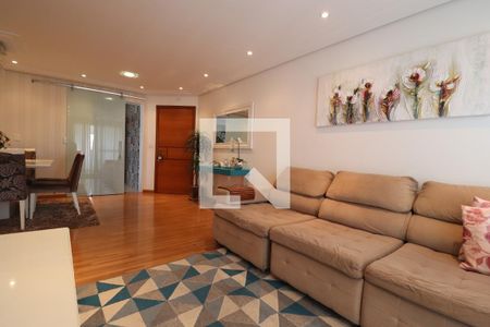 Sala de apartamento à venda com 3 quartos, 110m² em Jardim Bela Vista, Santo André