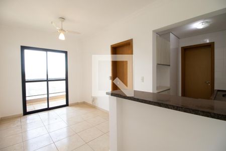 Sala de apartamento para alugar com 1 quarto, 40m² em Jardim Palma Travassos, Ribeirão Preto