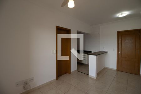 Sala de apartamento para alugar com 1 quarto, 40m² em Jardim Palma Travassos, Ribeirão Preto