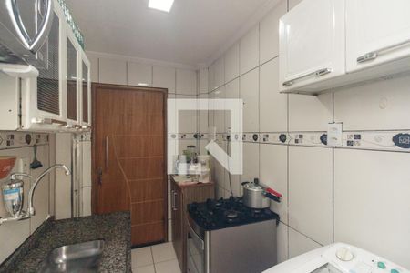 Cozinha de kitnet/studio à venda com 1 quarto, 34m² em Santa Ifigênia, São Paulo