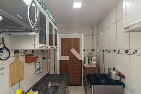 Cozinha de kitnet/studio à venda com 1 quarto, 34m² em Santa Ifigênia, São Paulo