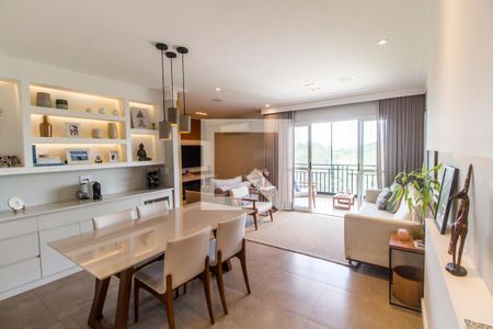 Sala de Jantar de apartamento à venda com 2 quartos, 101m² em Residencial Zero (tambore), Santana de Parnaíba