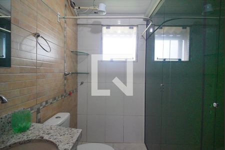 Banheiro de apartamento para alugar com 1 quarto, 40m² em Liberdade, Novo Hamburgo