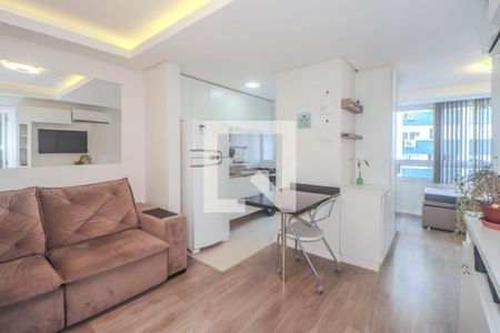 Sala de apartamento para alugar com 1 quarto, 45m² em Independência, Porto Alegre