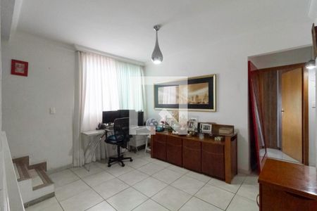 Sala de apartamento à venda com 4 quartos, 140m² em Jardim Leblon, Belo Horizonte