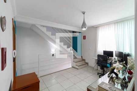 Sala de apartamento à venda com 4 quartos, 140m² em Jardim Leblon, Belo Horizonte